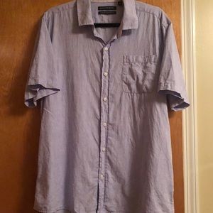Saks Fifth Ave Linen Button Down